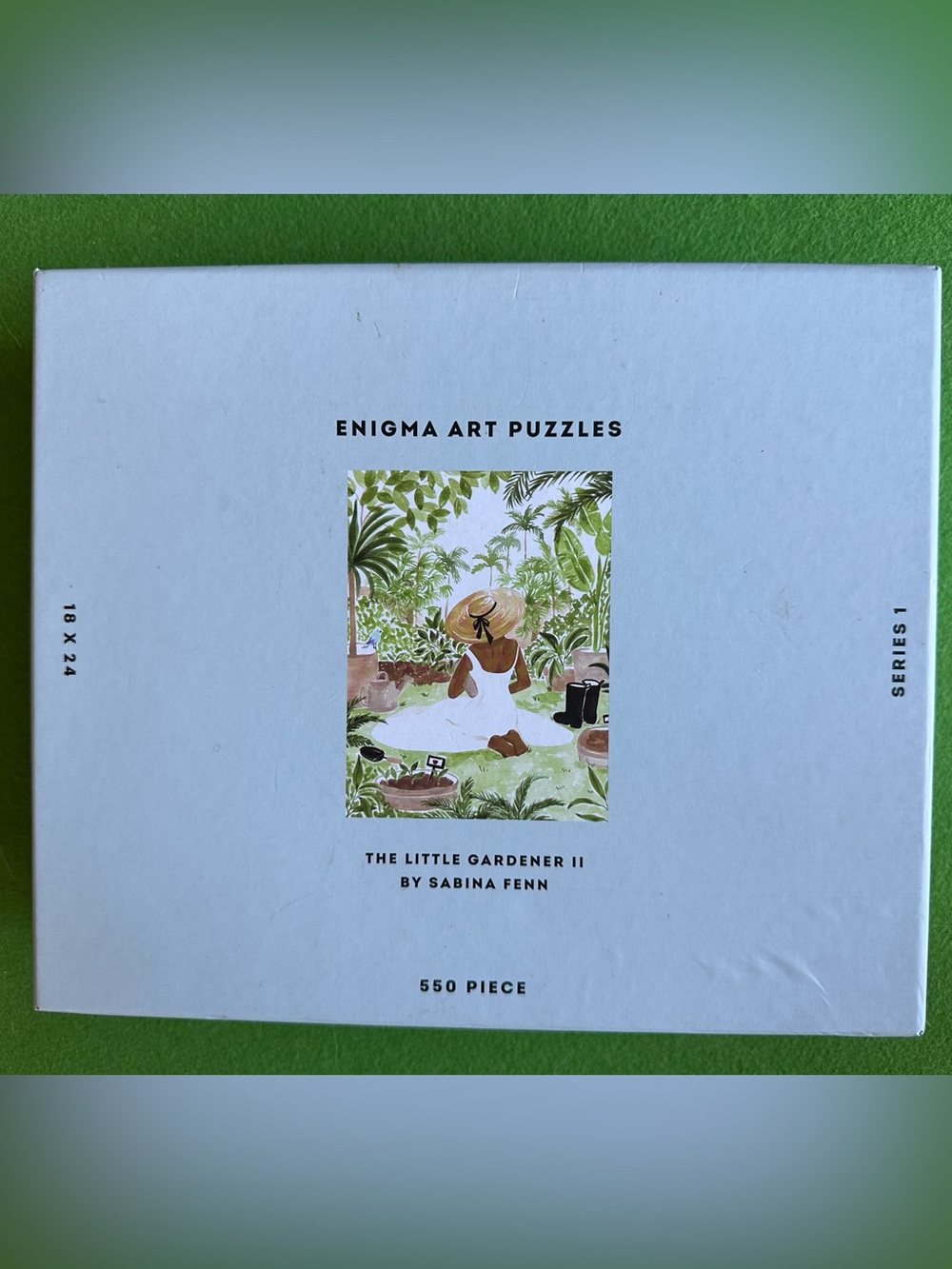*Like new* Enigma Art 550pc Little Gardener II